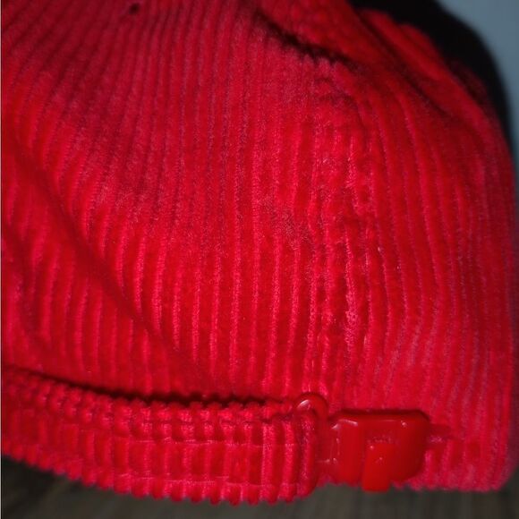 Vintage Atlanta Falcons Red Corduroy Hat Zipper Back by AmaPro - Picture 6 of 8